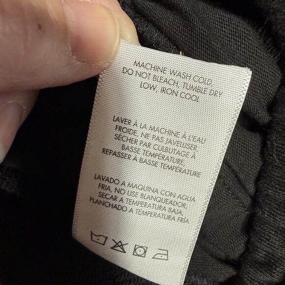 We Wore What Women's Jogger Sweatpants Black Medium Athleisure Athletic Casual - Picture 10 of 10